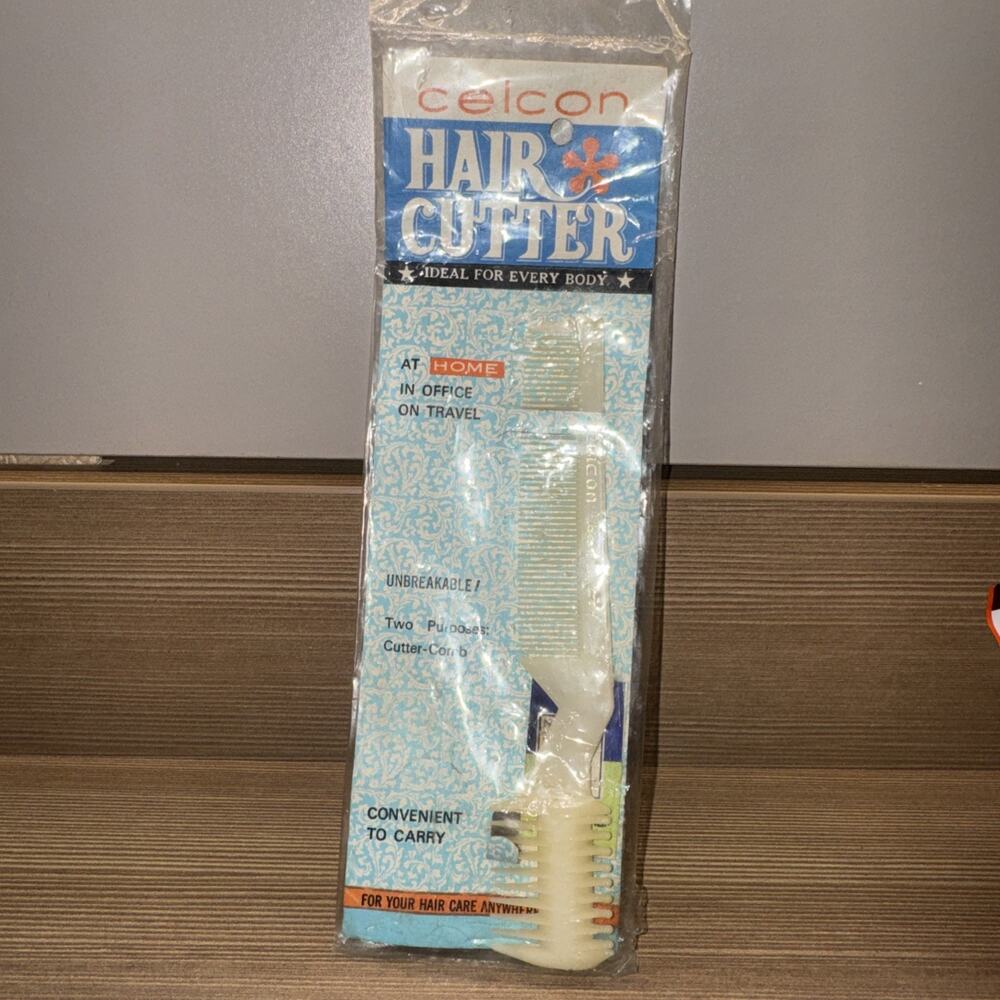 Celcon Hair Cutter 241 NOS Sealed Hong Kong Barber Beautician